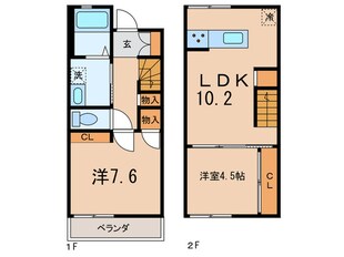 サーフィの物件間取画像